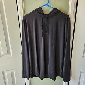Zero Restriction Lightweight Athletic Workout Shirt Black XL - Jim Hoodie ?